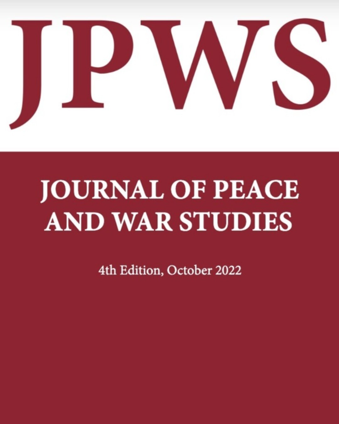 Norwich’s Peace and War Center has published the 2022 edition of the Journal