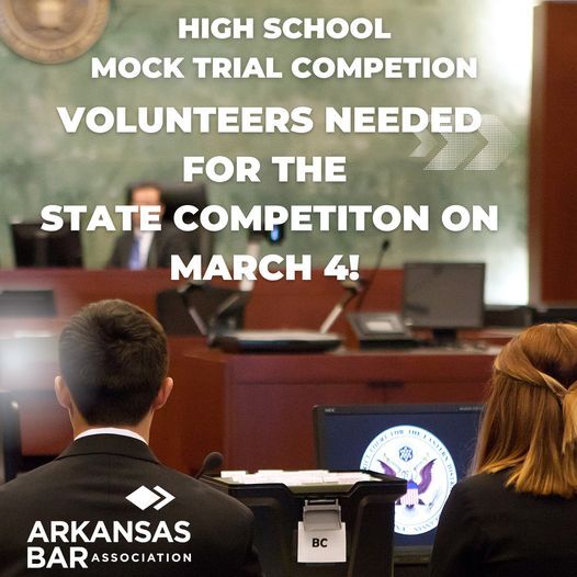 High School Mock Trial Volunteers Needed! High School Mock Trial Volunteers Needed!