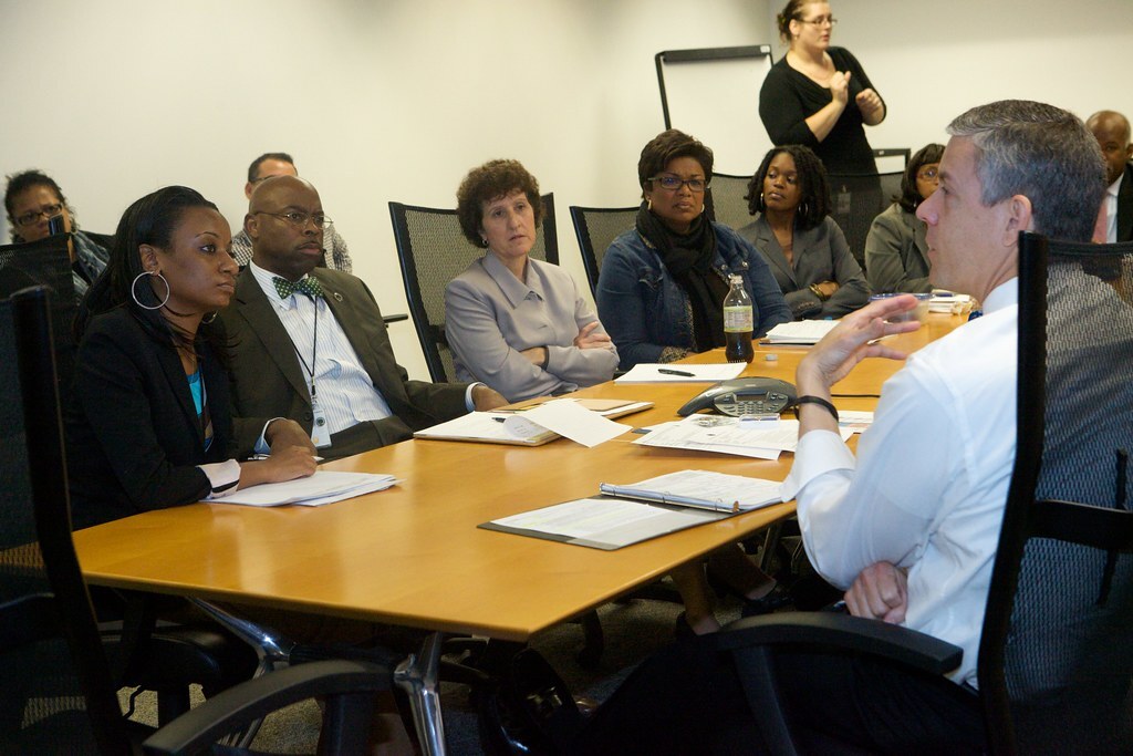 Staff Meeting on January 31