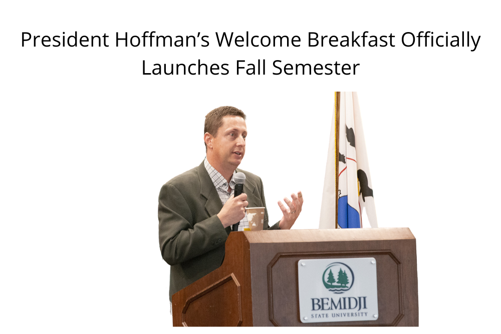 President Hoffman’s Welcome Breakfast Officially Launches Fall Semester
