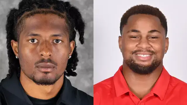 Jayden Robinson and Jimmy Green