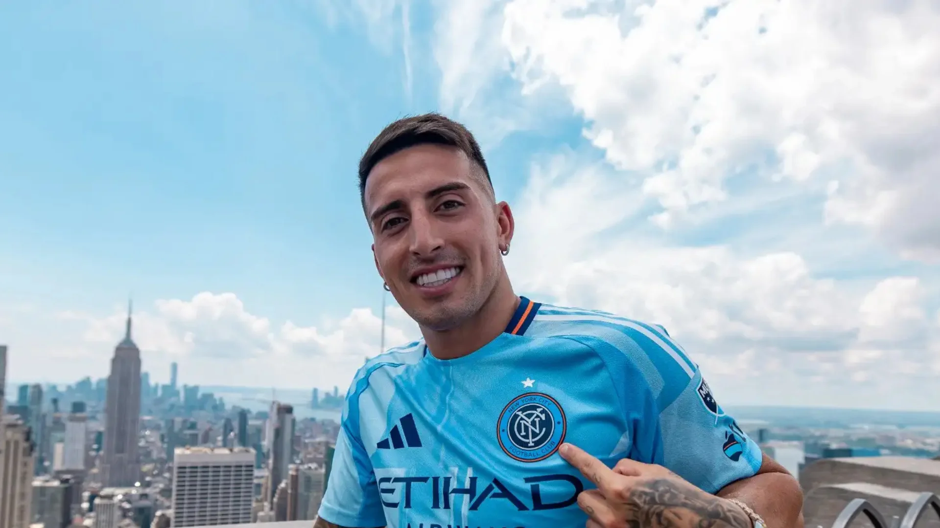 Nicolás Fernández Mercau Football Player at New York City FC - New York City FC