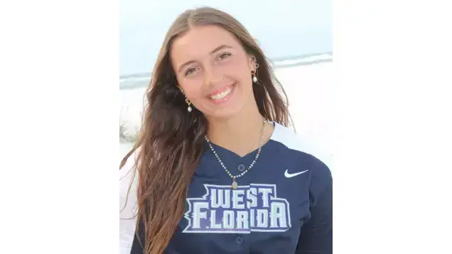 Hannah Harper, former The First Academy softball player will compete with her collegiate team for the NCAA Division II Softball Championship Hannah Harper, former The First Academy softball player will compete with her collegiate team for the NCAA Division II Softball Championship