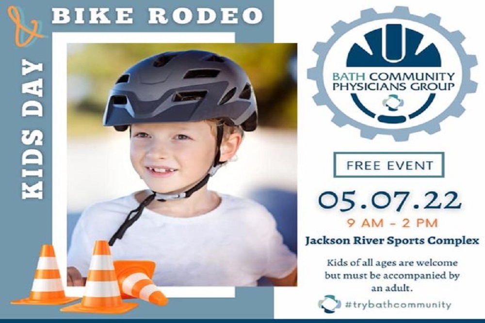BCH is proudly sponsoring bike helmets for this year’s Kids Day & Bike Rodeo.