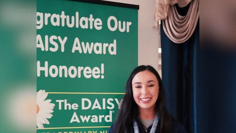 MMH emergency department nurse Partlow wins 2025 DAISY Nurse Leader Award