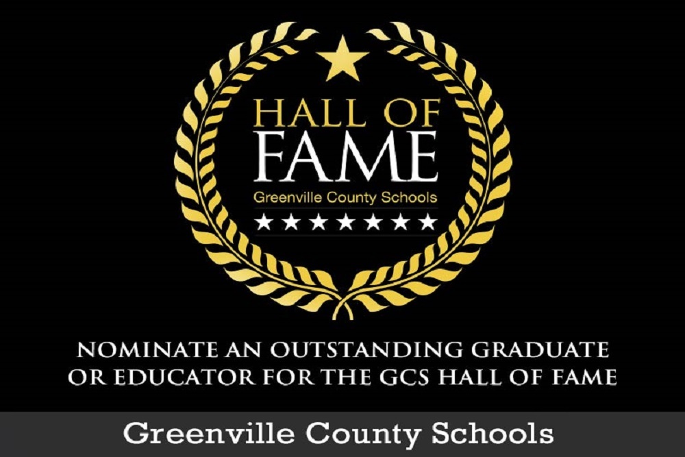 Greenville County School District: Nominate an Outstanding Graduate or Educator for the GCS Hall of Fame
