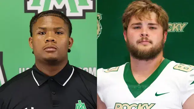 Rahkeen Moore and Hunter Houston