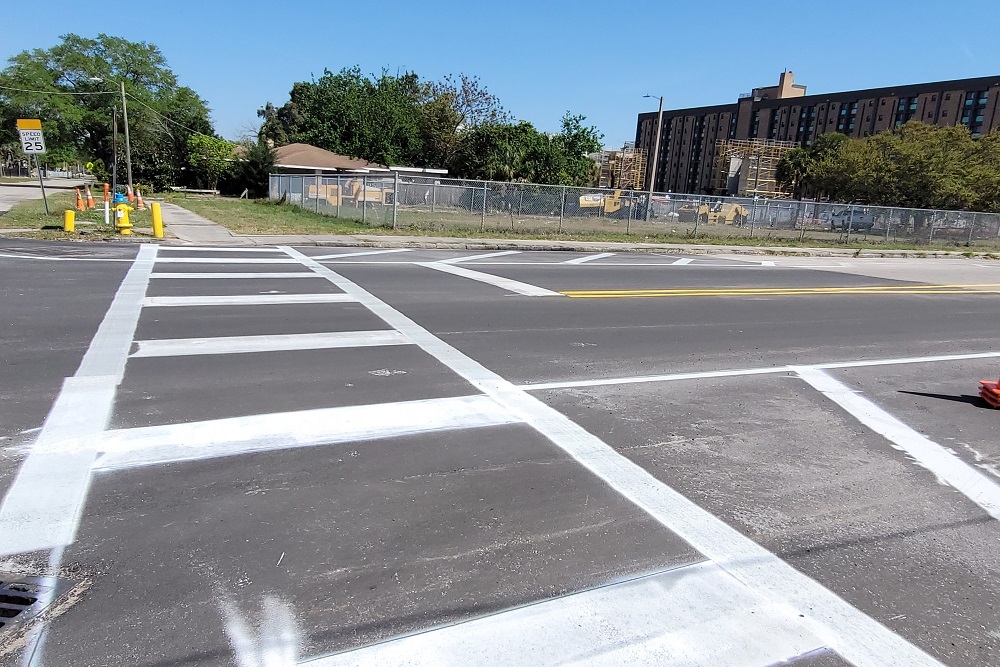 Rome Avenue & Spruce Street Safety Improvements now complete in West Tampa