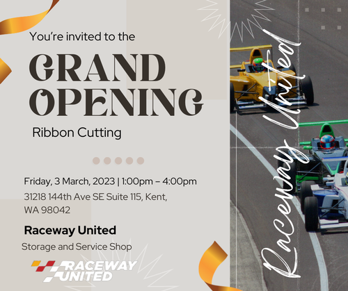 Raceway United Grand Opening Event