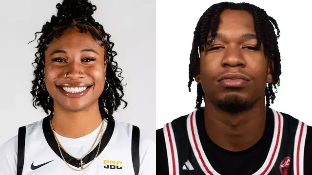 Daisia Mitchell and Chris Harris