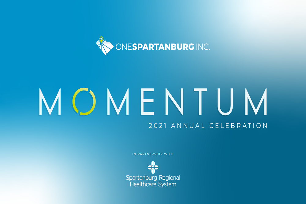 Spartanburg Area Chamber of Commerce: 2021 Annual Celebration: Momentum Spartanburg Area Chamber of Commerce: 2021 Annual Celebration: Momentum