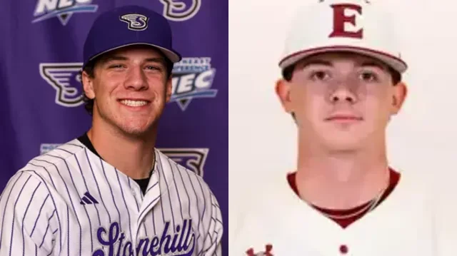 Which former North Chester Today area high school standouts will be in action on Sunday, April 13?