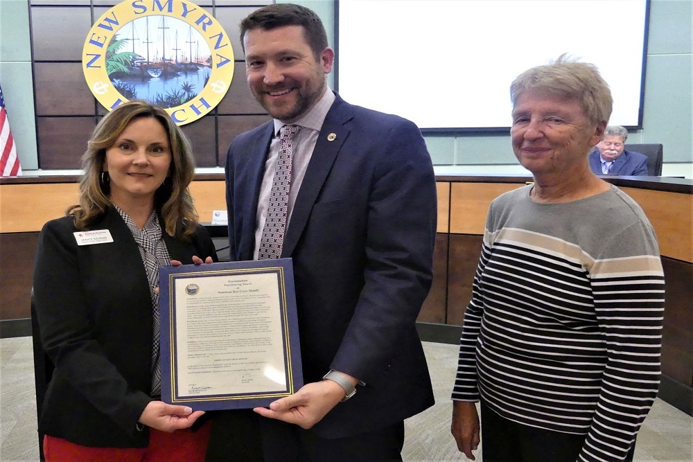 American Red Cross, new firefighters, Lost Lagoon recognized at March 8 City Commission meeting