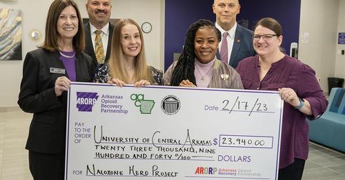UCA receives grant funding from Arkansas Opioid Recovery Partnership
