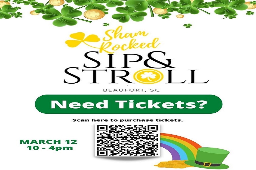 Beaufort Regional Chamber: Downtown Beaufort Sham Rocked Sip & Stroll 2022 Beaufort Regional Chamber: Downtown Beaufort Sham Rocked Sip & Stroll 2022
