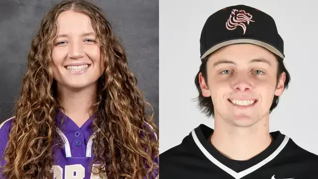 Laurissa Klapatauskas and Governor Aufranc