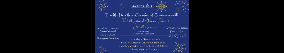 Chamber Dinner & Awards 99th Annual 2023 on Jan 21