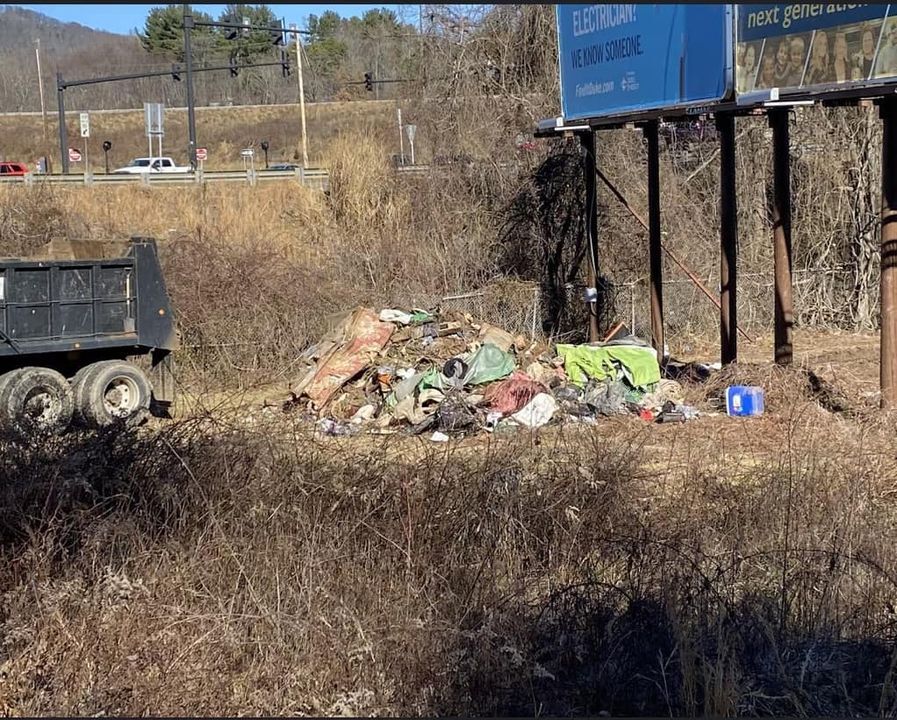 CITY OF ASHEVILLE POLICE DEPARTMENT: 120,000 Pounds of Trash Removed from Two West Asheville Homeless Camps