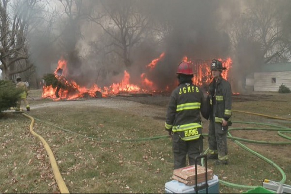 Controlled Home Burns Along Merle Hay Road Controlled Home Burns Along Merle Hay Road