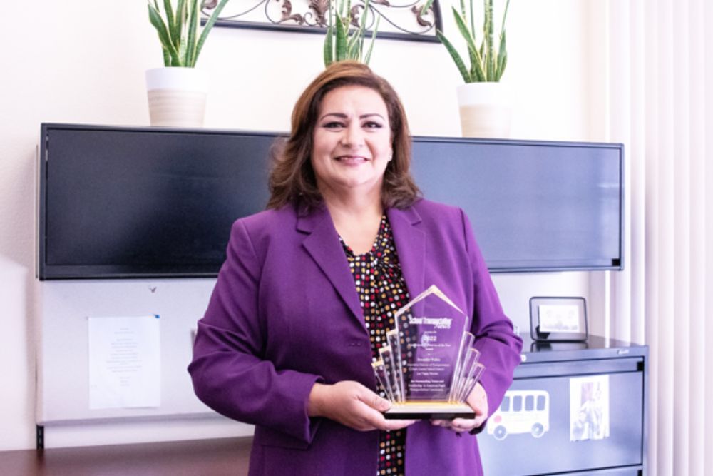 CCSD Transportation Director Jennifer Vobis Named Transportation Director Of The Year By School Transportation News