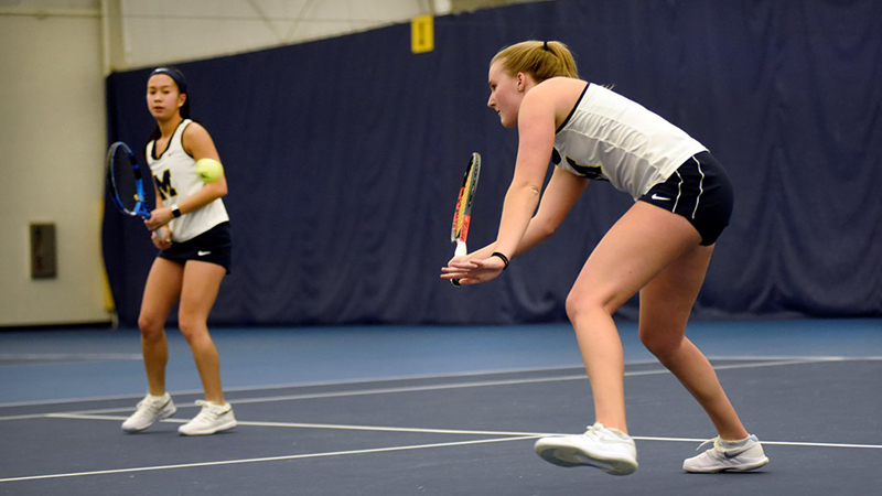 University of Michigan women’s tennis shuts out Princeton