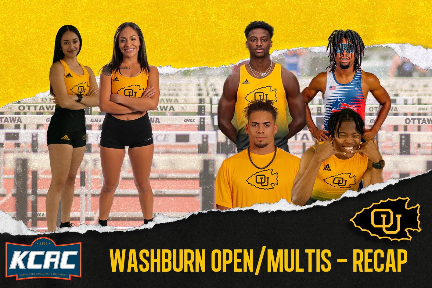 Braves Top Three School Records, 11 PR’s at Washburn Open