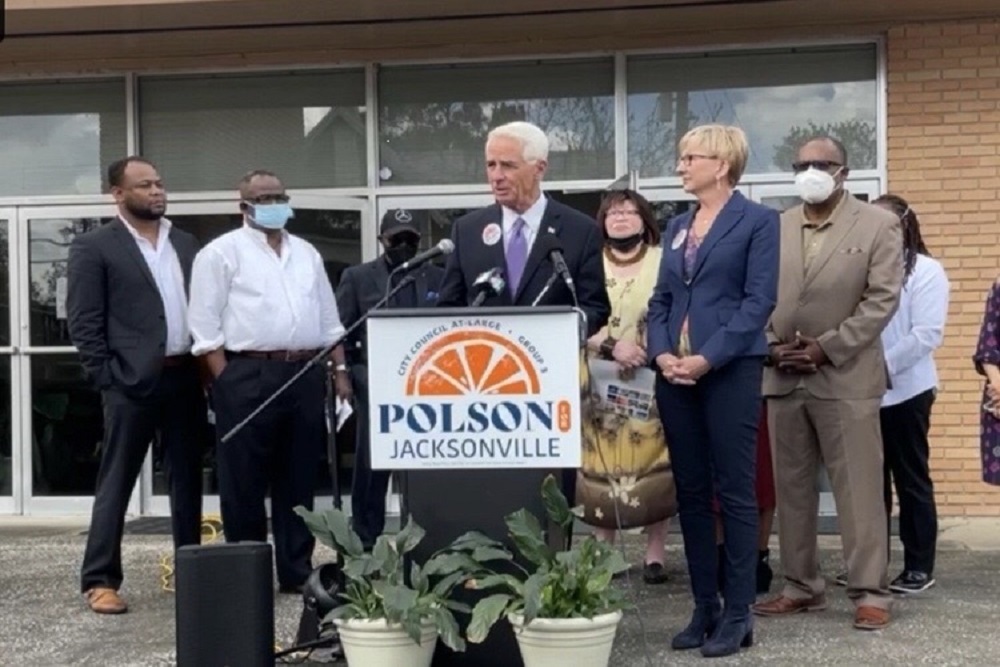Charlie Crist helps Tracye Polson in Jacksonville City Council race closing stretch