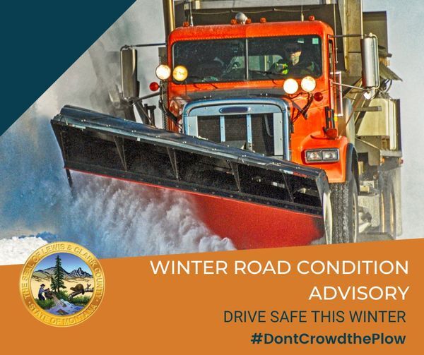 Lewis and Clark County: Winter Road Condition Advisory