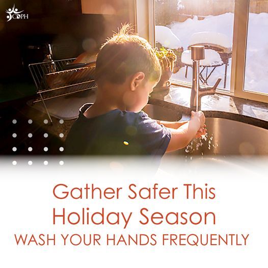 Help prevent the spread of respiratory viruses like COVID-19, flu and RSV this holiday season.
