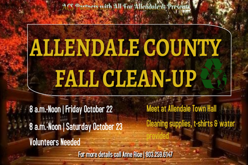 Allendale County Schools: Allendale County Fall Clean-up