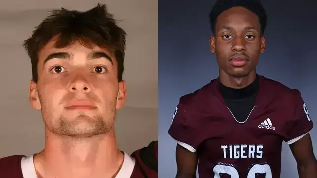 Peyton Hardway and Cameron Cobbins