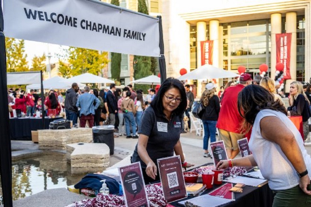 Chapman Takes a “Paws” to Thank Volunteers