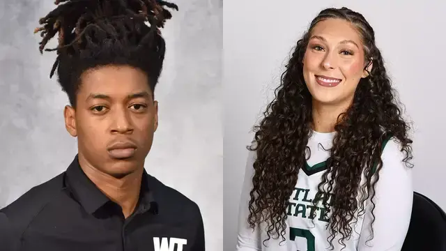 Tyler Blevins and Brooklyn Strandy