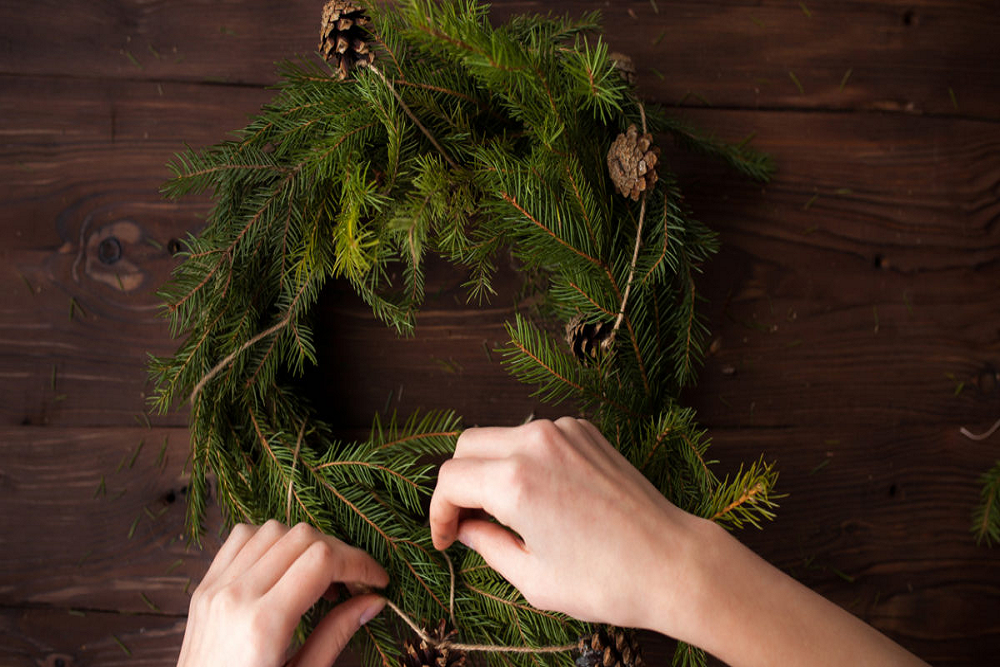 UF/IFAS decorative wreath workshop