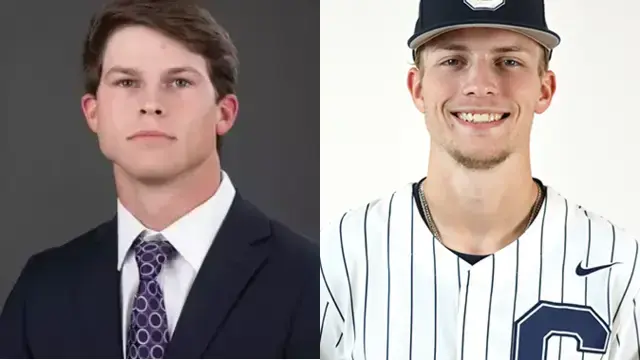 Which former South Guilford News area high school standouts will be in action on Tuesday, April 15?