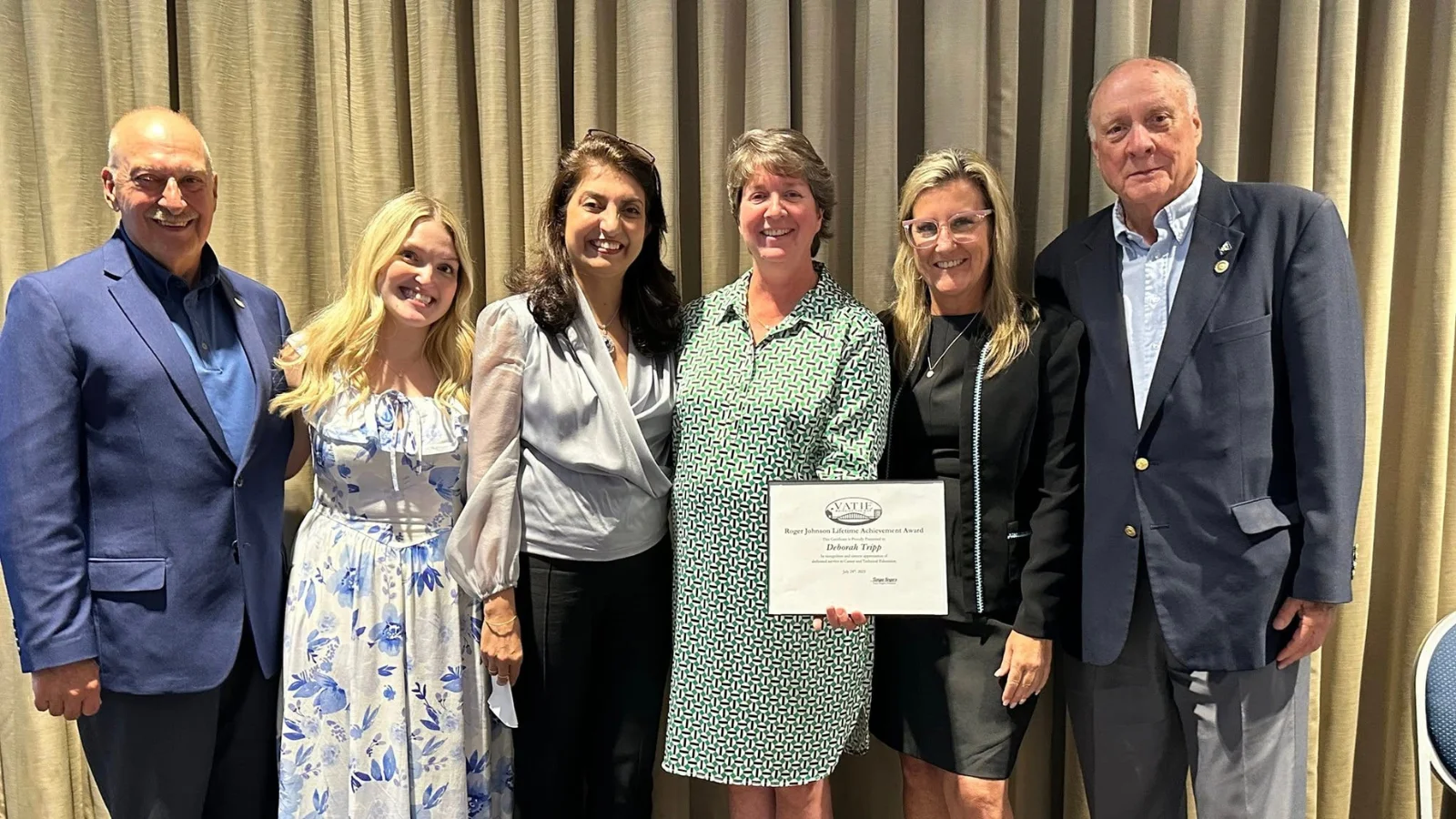 Academies of Loudoun educator earns Virginia Trade and Industry Educator Lifetime Achievement Award - Loudoun County Public Schools Facebook