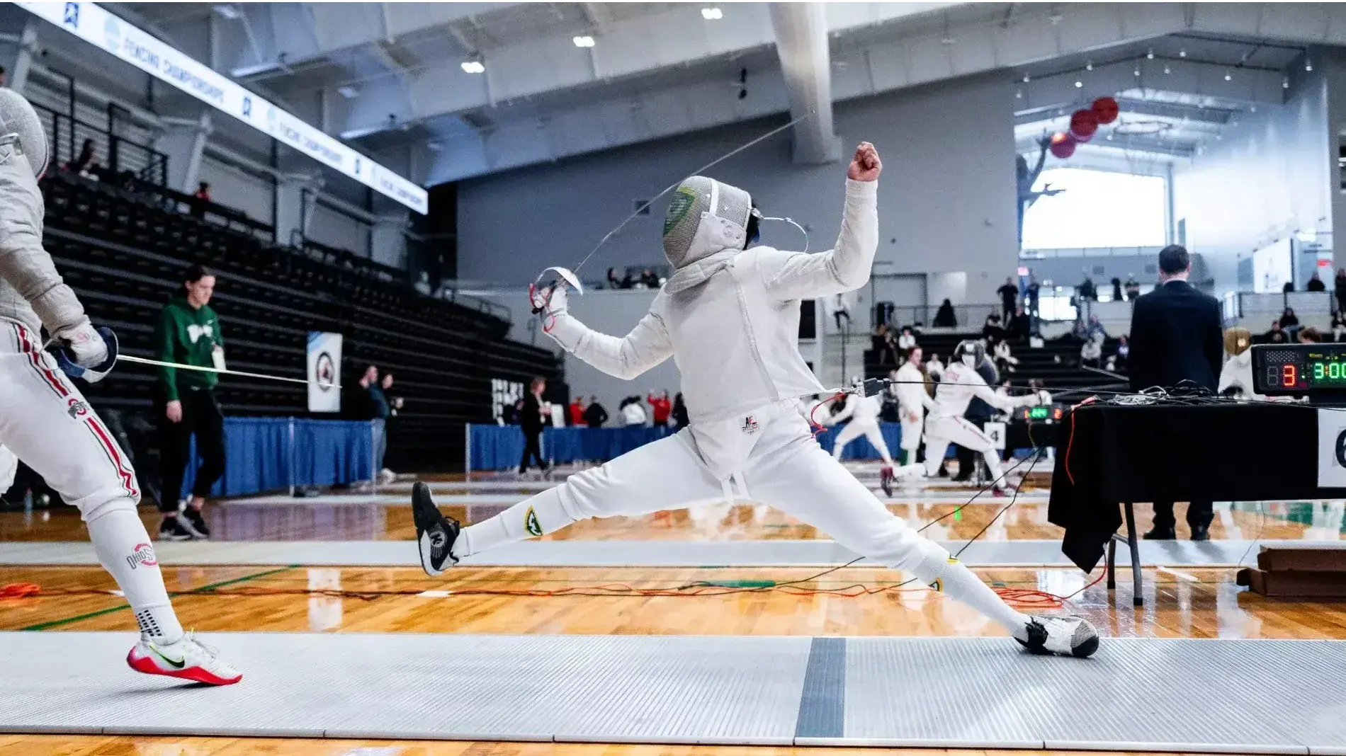 Wayne State men’s fencing places second at CCFC Championships Wayne State men’s fencing places second at CCFC Championships