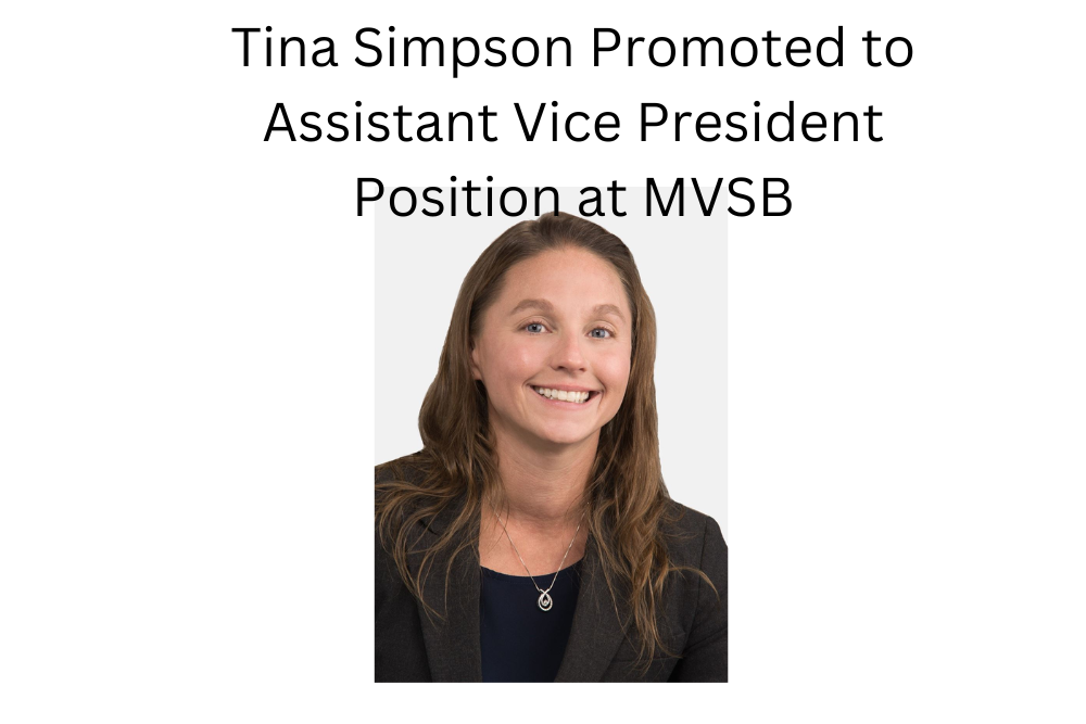 Tina Simpson Promoted to Assistant Vice President Position at MVSB