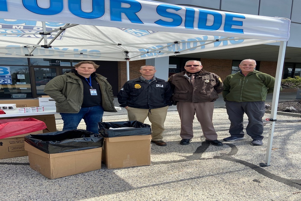Cumberland County Sheriff’s Office Successful weekend of Drug Take Back