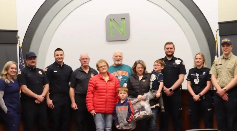 ‘These people have to have had a lot of training in order to keep me alive,’ says Nevada man of first responders ‘These people have to have had a lot of training in order to keep me alive,’ says Nevada man of first responders