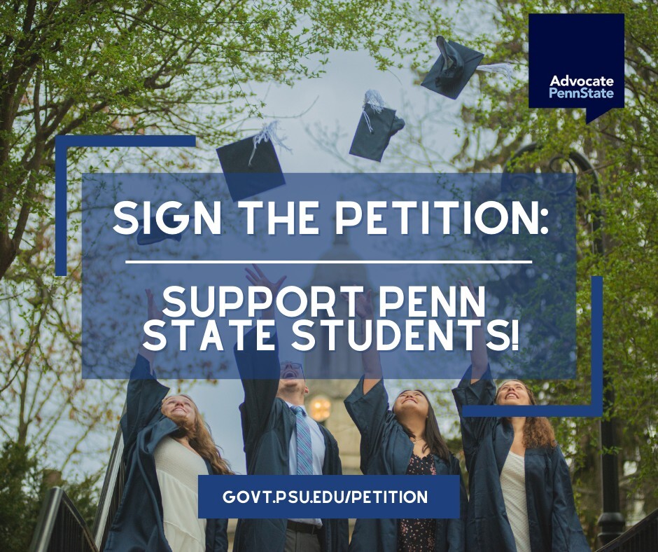 Sign the Advocate Penn State petition to show support for Penn State students