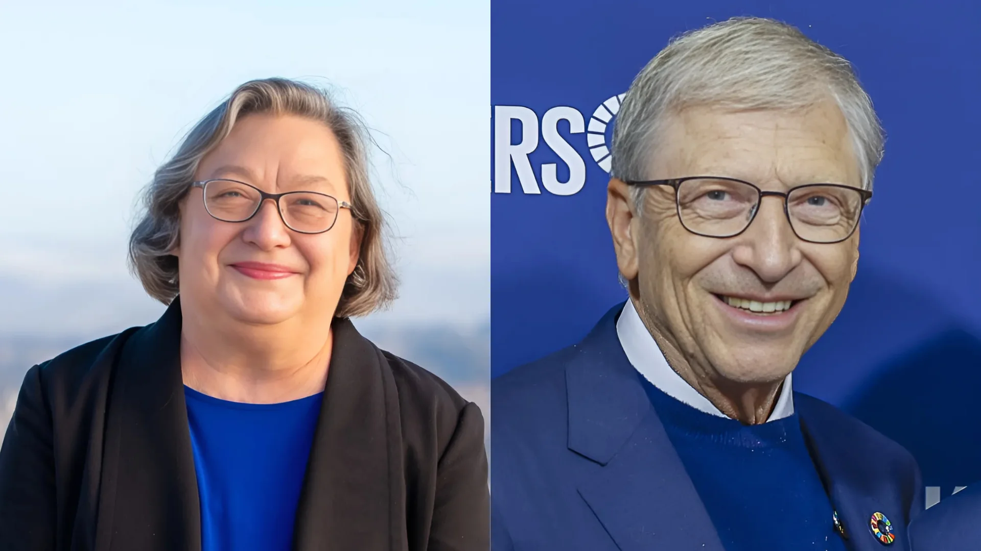 Cynthia Larive, 11th chancellor (Left) & Bill Gates (Right) | University of California Santa Cruz,