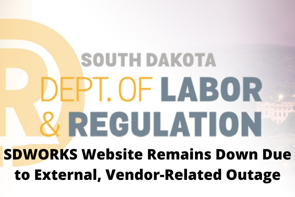SDWORKS Website Remains Down Due to External, Vendor-Related Outage