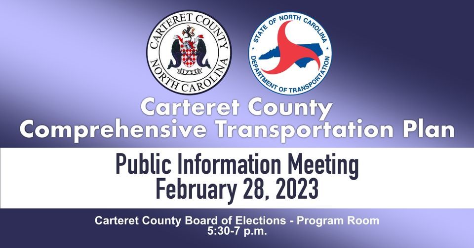 COUNTY OF CARTERET: Updating Comprehensive Transportation Plan