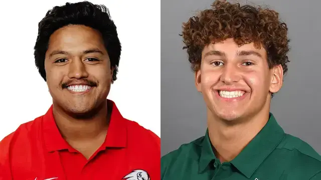 Laytan Tanuvasa and Lonnie Burt