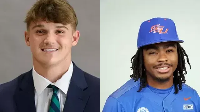 Which former South Atlanta News area high school standouts will be in action on Sunday, April 13?