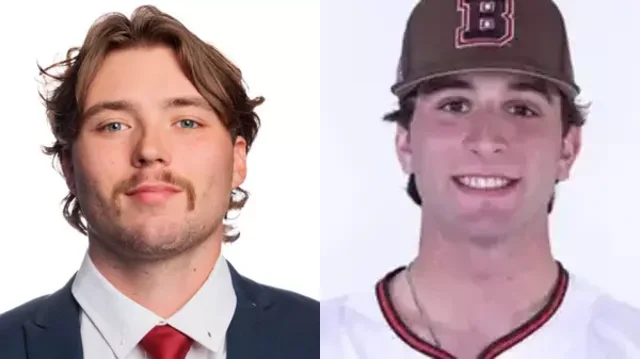 Which former Bean Town Times area high school standouts will be in action on Sunday, April 27?