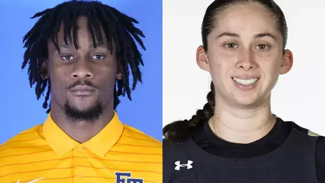 Gianni Hunt and Bella Blum