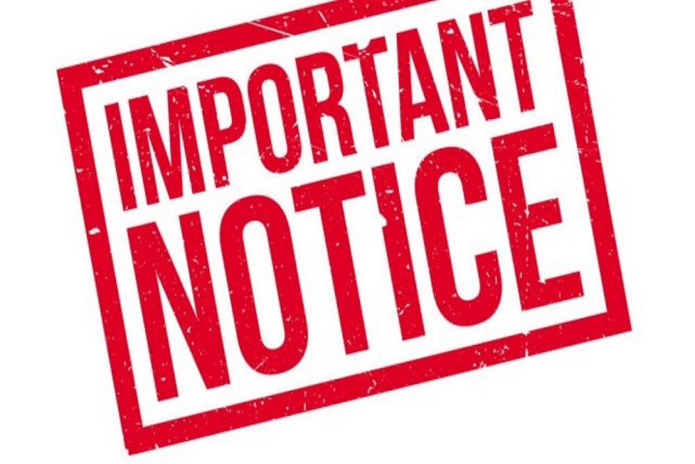 Maximum Levy Hearing Notice