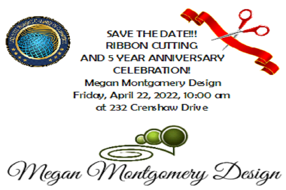 Lafayette Women’s Chamber of Commerce: Ribbon Cutting and 5 Year Anniversary for our Corporate Member Megan Montgomery Design Lafayette Women’s Chamber of Commerce: Ribbon Cutting and 5 Year Anniversary for our Corporate Member Megan Montgomery Design